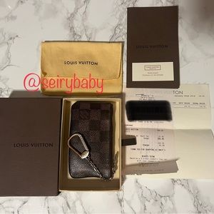Louis Vuitton Damier Ebene Key Pouch